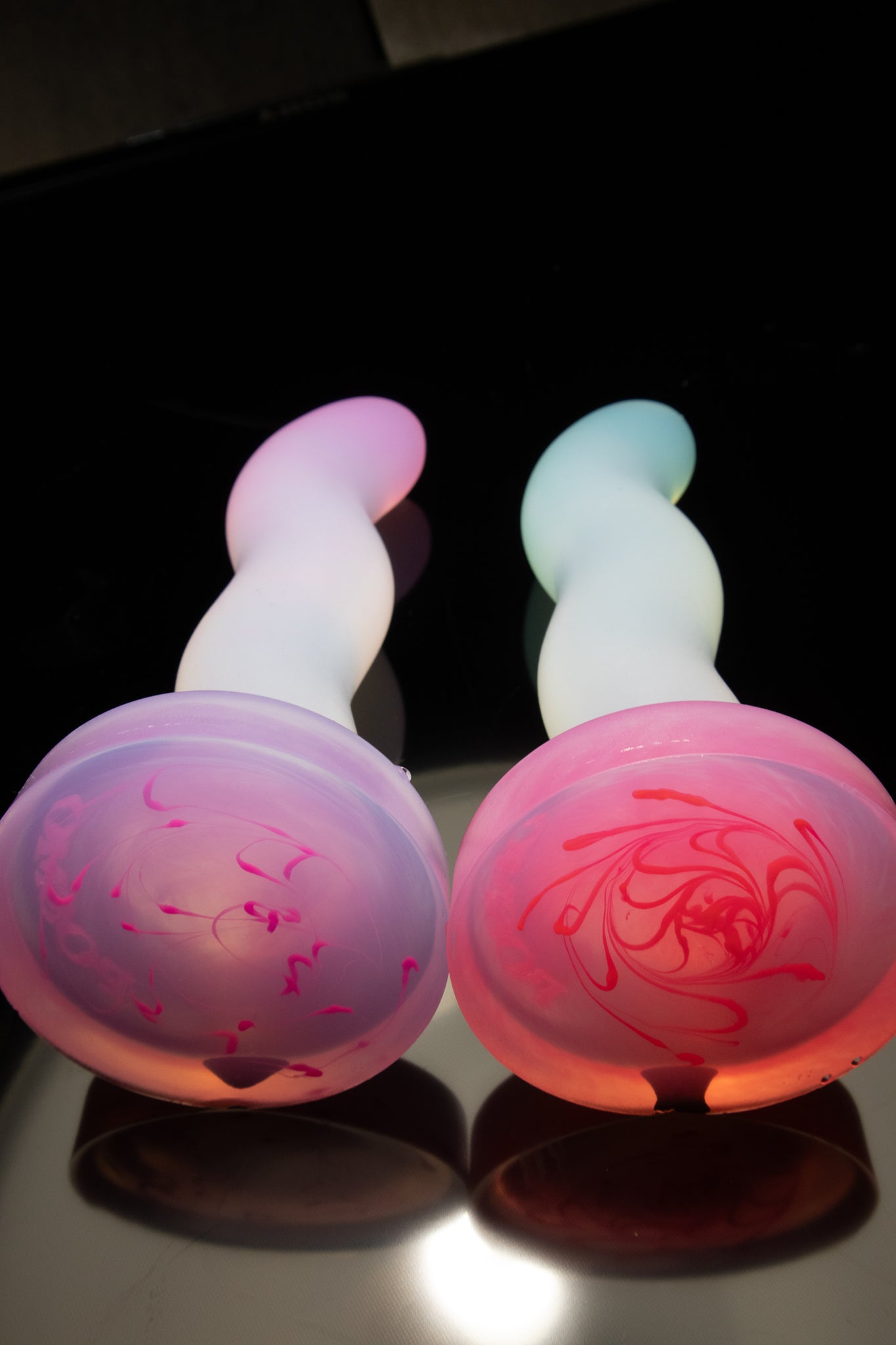POSMO | Posmo Ripple G-Spot Dildo | Curved Silicone, AU Made
