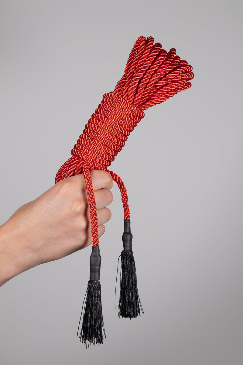 Pipedream Deluxe Silky Rope Red